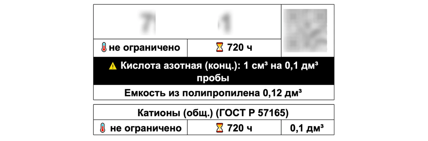 Макет этикетки на тару с QR-кодом